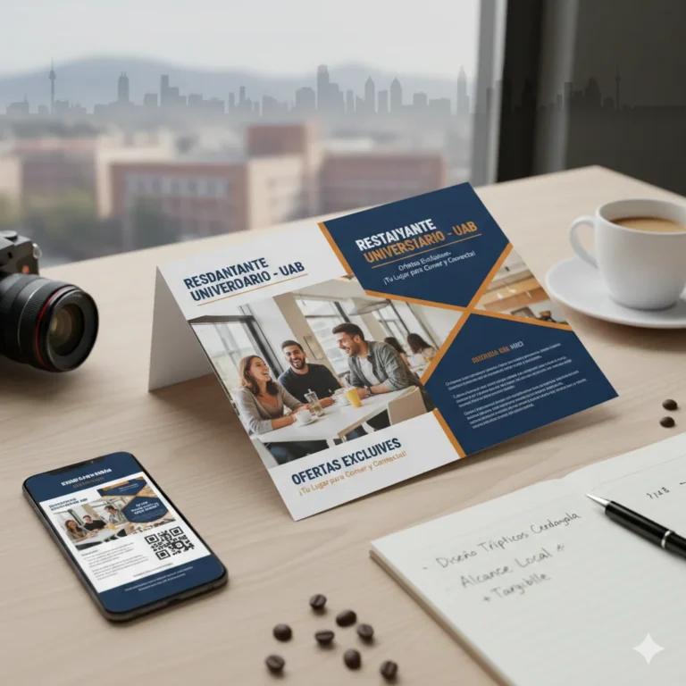 Diseño de Trípticos en Cerdanyola del Vallés