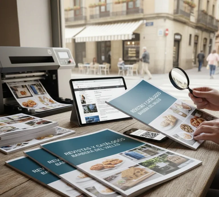 Impresión de Revistas y Catálogos en Barberá del Vallés