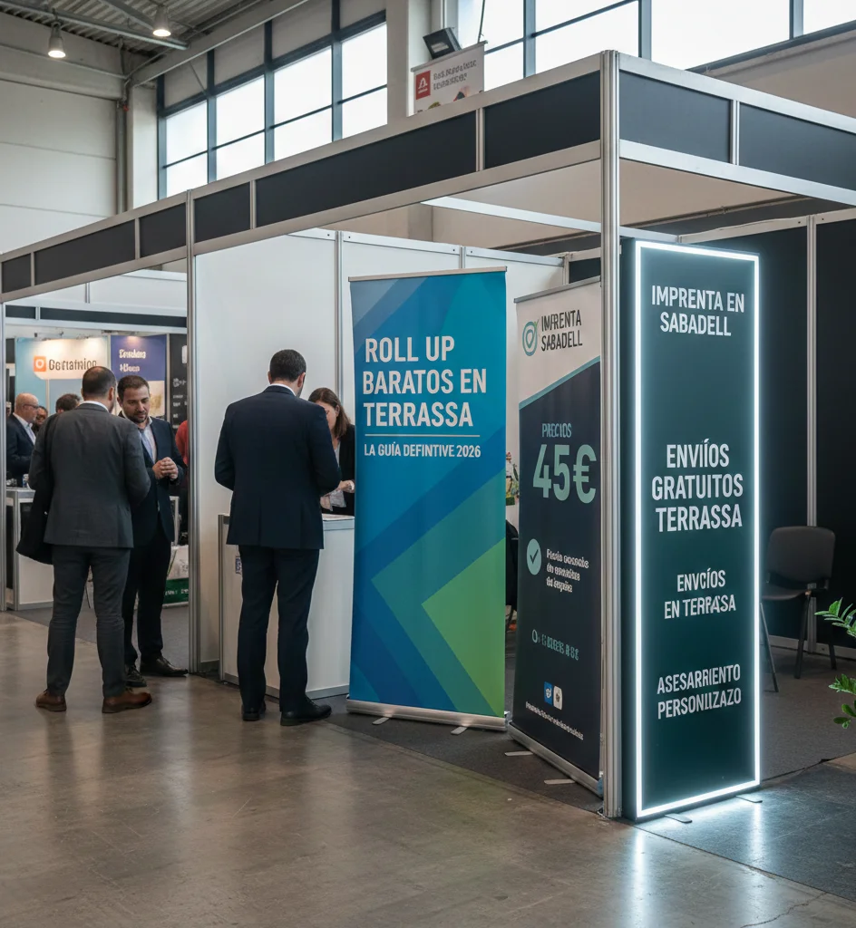 Roll Up Baratos en Terrassa: La Guía Definitiva 2026 para Maximizar tu Impacto en Eventos