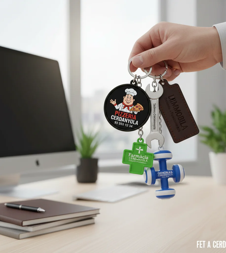 Llaveros Personalizados en Cerdanyola del Vallés: Tu Marca Siempre Contigo