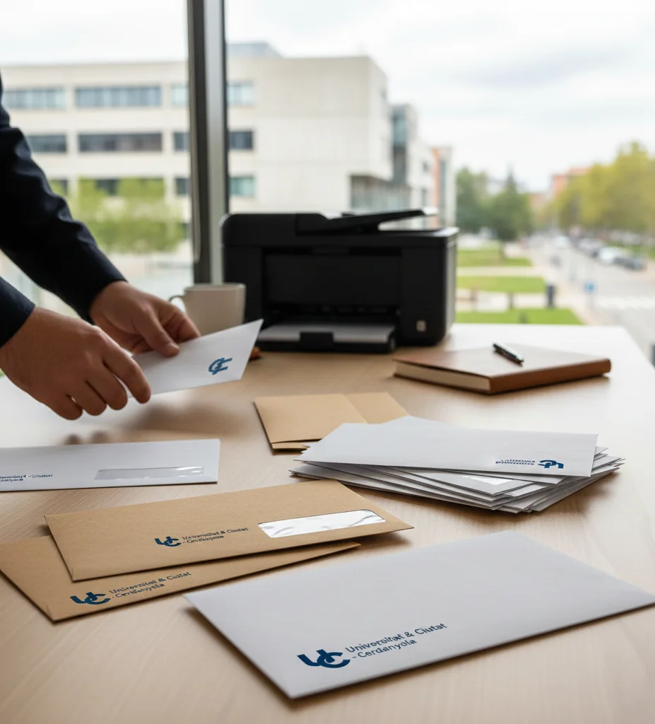 Sobres Personalizados Baratos en Cerdanyola del Vallés: Economía y Profesionalidad